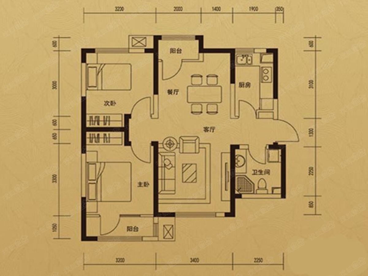 90平米房屋装修效果图 让房间更有空间感和层次感
