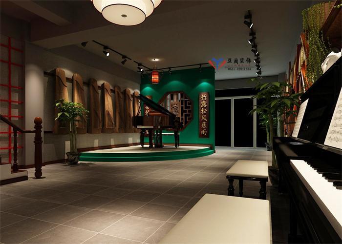 装修效果图 合肥琴行装修公司