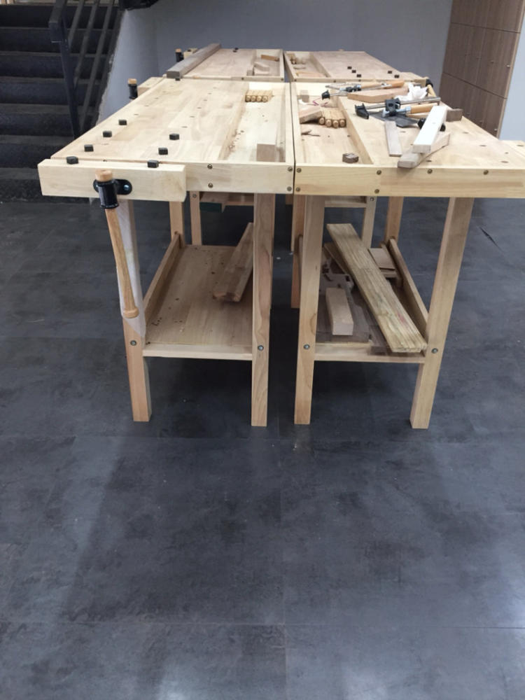装修日记今日木工完工追着作手工桌了