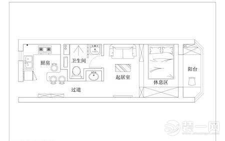 50平米小户型装修效果图片_小户型单身公寓装修效果图_小户型公寓装修效果图大全