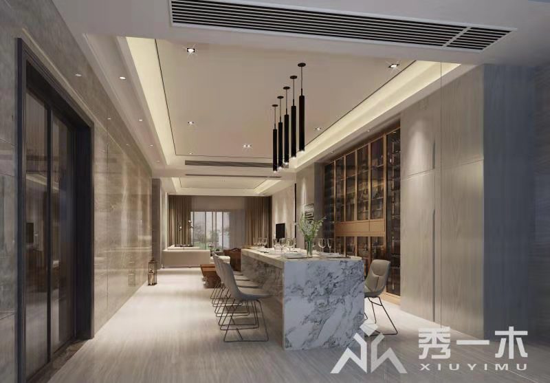 民和中西结合装修3D效果图,装修