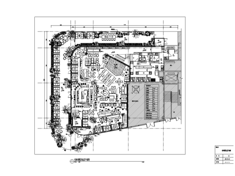 胡桃里音乐餐厅室内装修设计整套施工图及效果图
