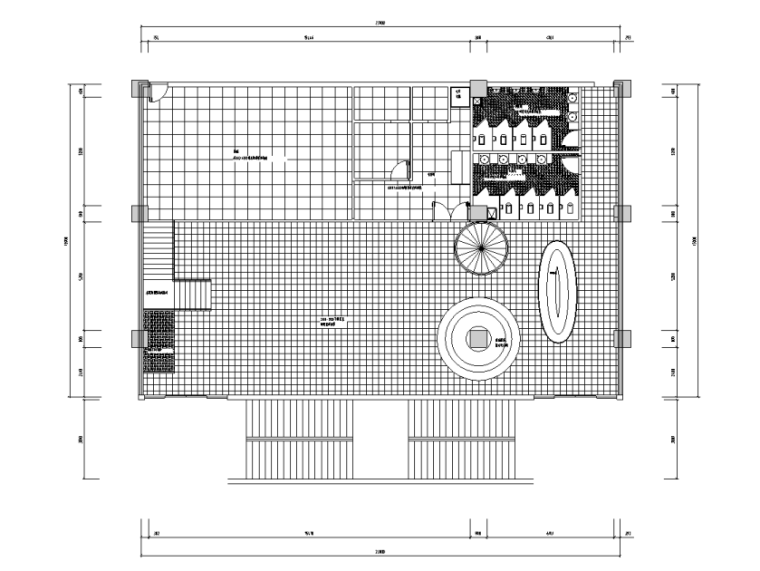 [浙江]某现代餐厅室内装修施工图(含效果图)