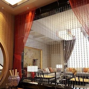 中式客厅珠帘装修效果图