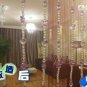 交换空间客厅珠帘装修效果图