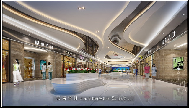 商场装修设计_商场装修效果图_商场装修分层招标