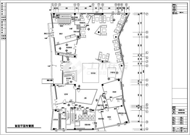 某售楼处装饰工程装修竣工图（共20张）-图十五
