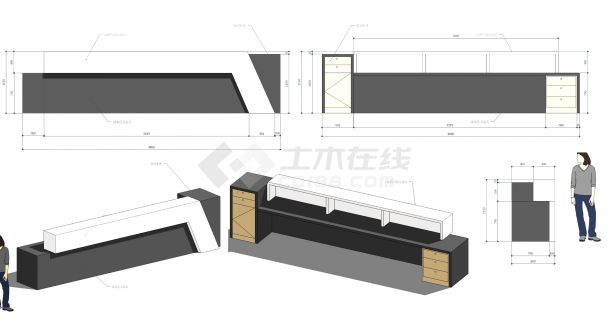 史上最完整某写字楼集团办公空间装修竣工图（含配套效果图、su模型+渲染图、方案设计、施工图预算）-图二
