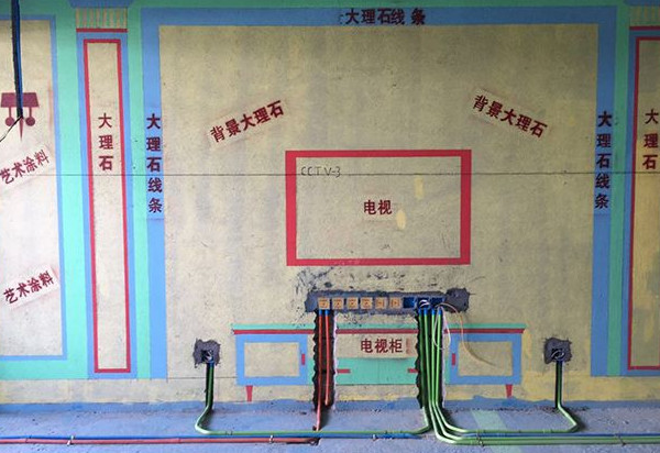 房子装修水电设计图_装修水电尺寸标准_新房装修水电安装图