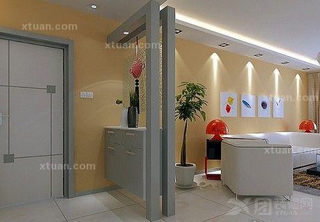 进门鞋柜玄关装修效果图_进门玄关装修效果图片_一进门挂衣服的装修效果图