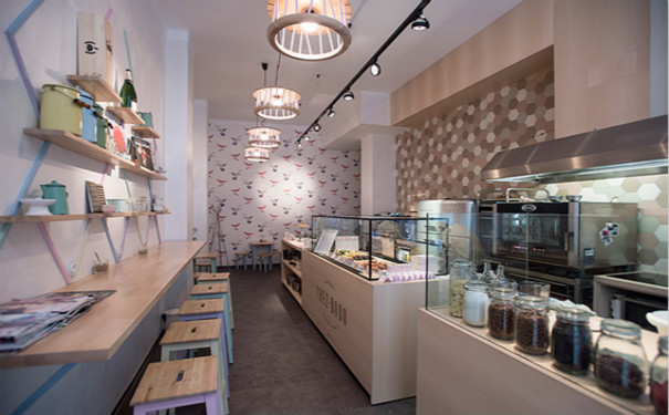 成都小型烘焙店装修效果图欣赏