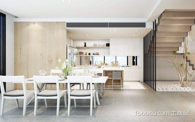 60平米小跃层装修效果图4