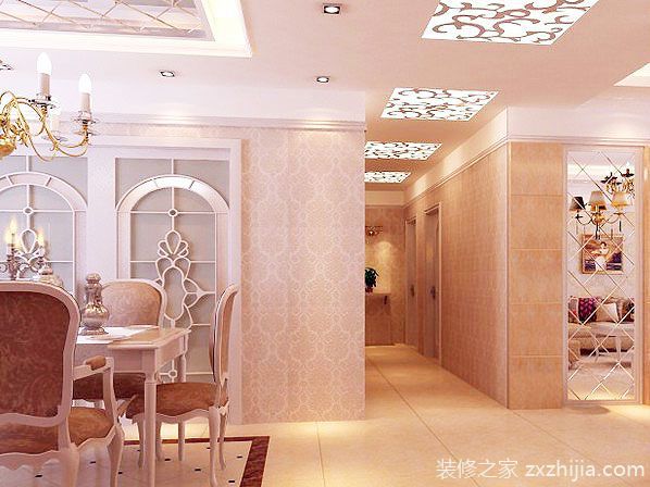 客厅过道和餐厅吊顶图_吊顶装修效果图过道_过道和饭厅吊顶装修效果图