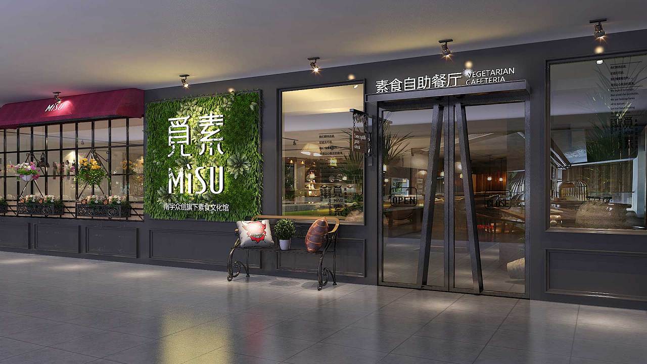 自助洗衣房装修效果图_自助烧烤店装修_自助装修设计