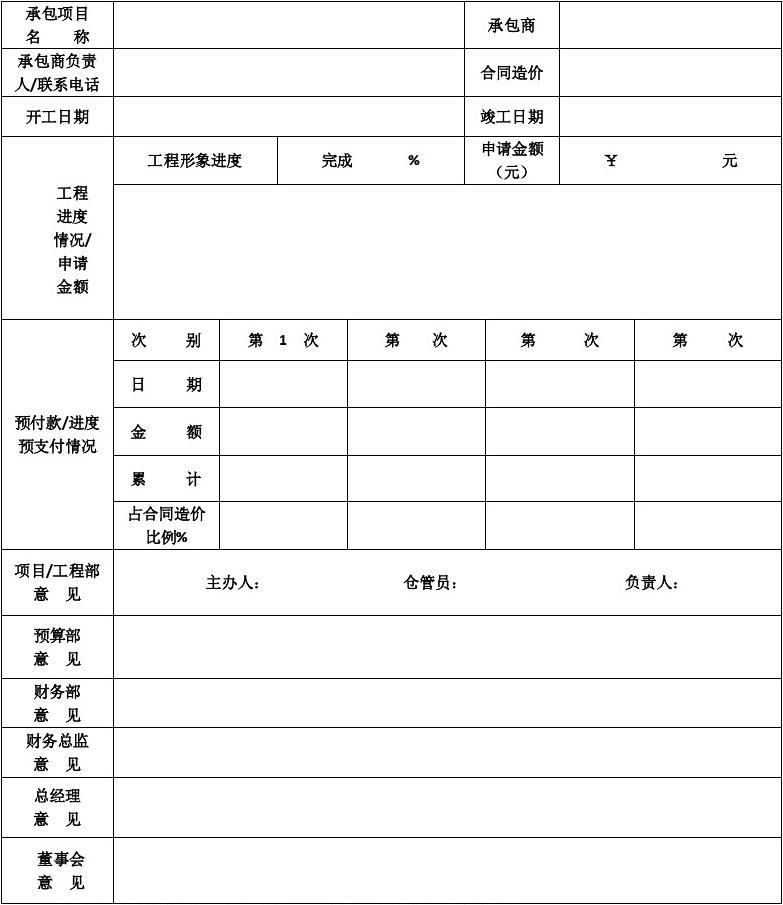 建筑工程申请竣工验收报告_申请竣工验收报告_装修竣工结算申请表