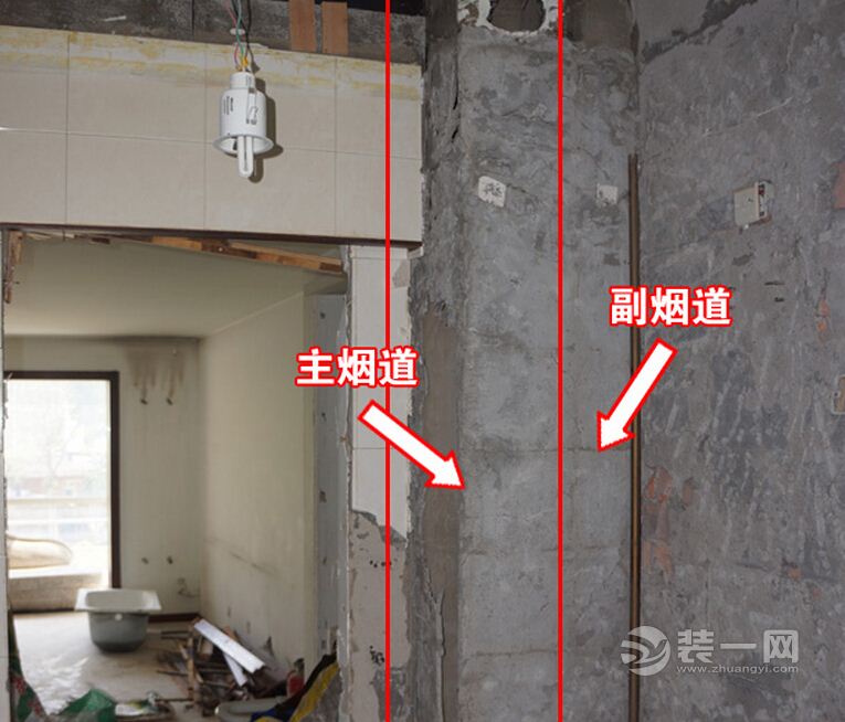 苏州园区装修_园区住户装修拆改烟道如何管控_装修厨房烟道
