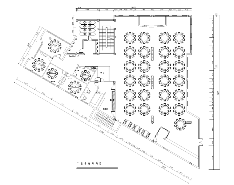 [福建]新中式风格酒楼装修设计完整施工图