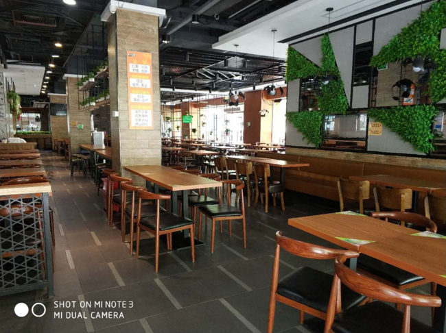 南山快餐店装修-餐区4