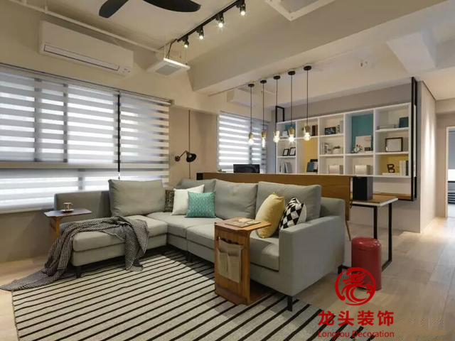 90㎡现代简约风格装修效果图