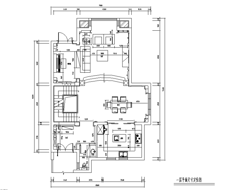 [江苏]混搭风格320平米联体别墅设计施工图（附效果图)