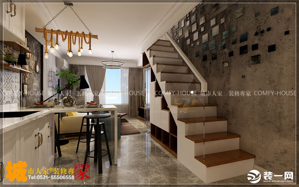 40平米loft装修_50平米loft装修样板间_40平米loft装修预算