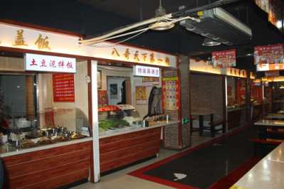 刺场美食城整体装修效果图 5款美式广场设计装饰布置图片