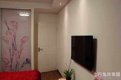 卧室门轰利用装修效果图 房间门亨小空间巧妙利用设计案例图