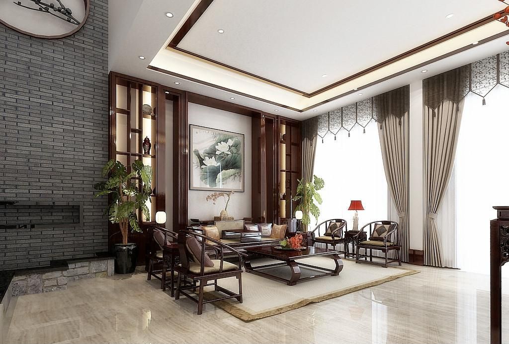 中式 装修 设计_新中式装修设计实景_新现代中式装修效果图
