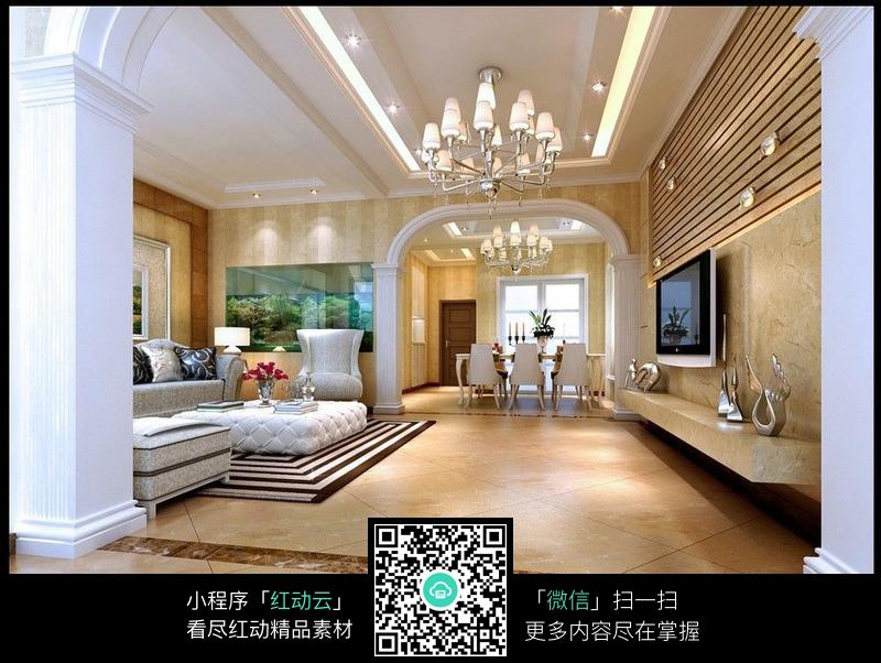 客厅墙纸装修效果图片大全_高端装修 客厅_高端大气客厅装修效果图
