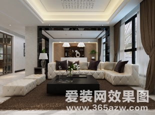 高端装修 客厅_高端大气客厅装修效果图_客厅墙纸装修效果图片大全