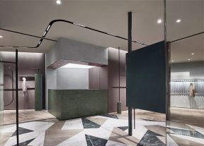 服装店设计图片 服装店地面装修效果图 