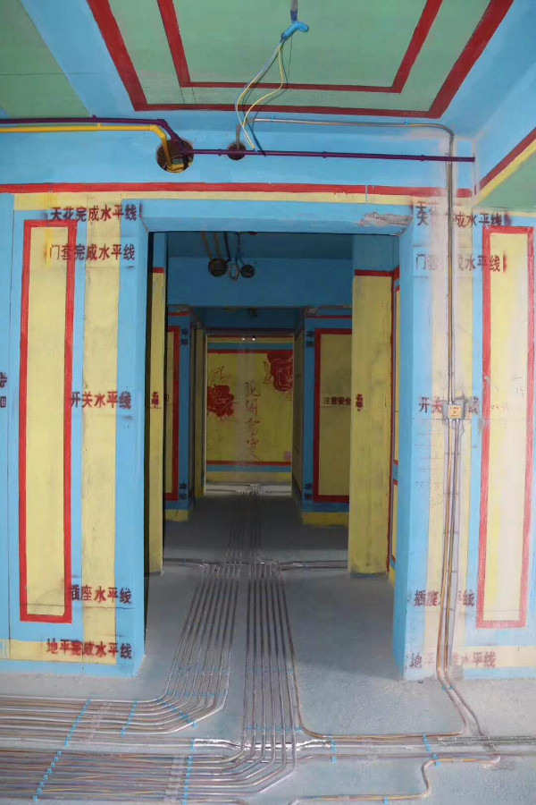 装修水电走公司还是_走水电图片_房屋水电装修走线图