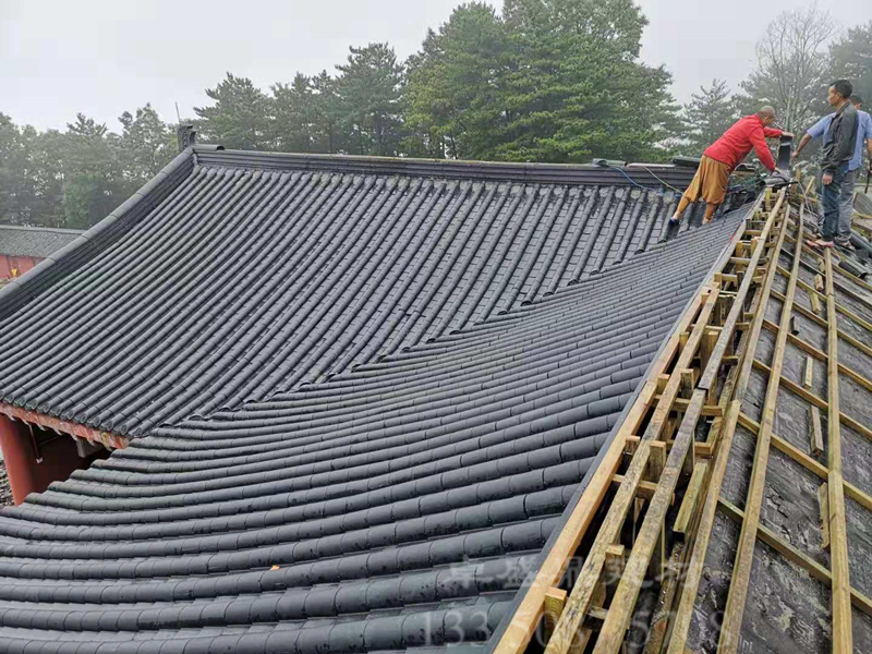 室内装修 室外屋顶流泥瓦落下_室外屋顶防水材料_屋顶隔热瓦