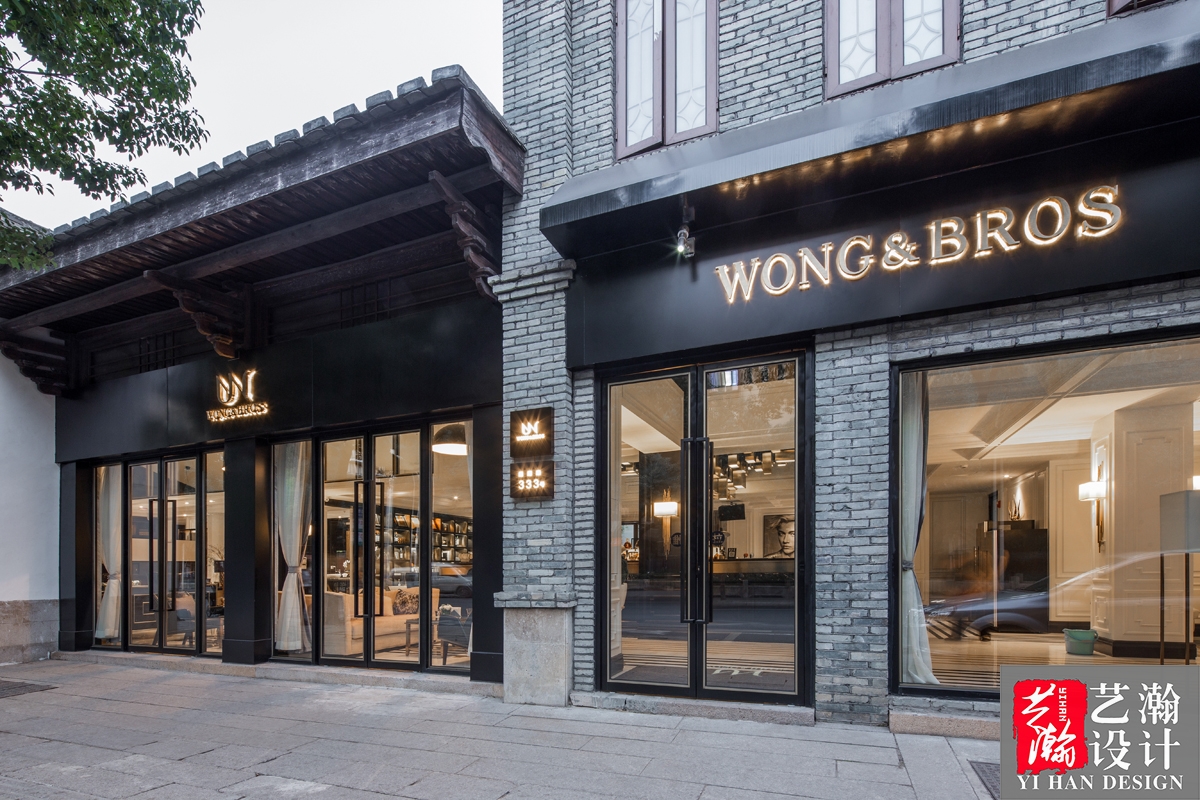 服装店装修效果图 门头_发廊门头装修图片_装修设计门头