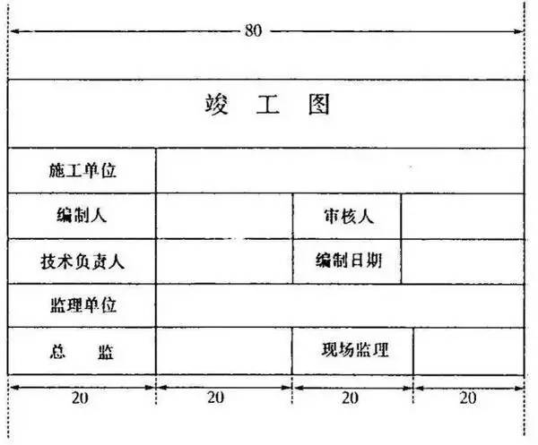 装饰装修竣工图绘制的收费标准_标准竣工图章尺寸_绘制竣工图的规范