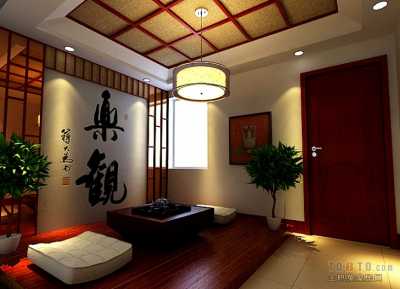 两居室禅意客厅装修效果图 4款禅意中式风家居客厅装修设计图