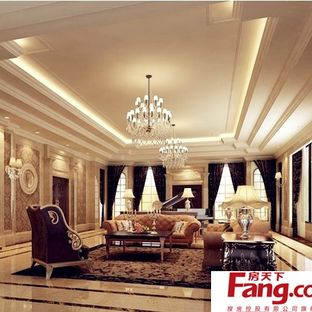 叠拼法式装修效果图_120平米叠拼装修效果图_世茂上游墅户型图叠拼