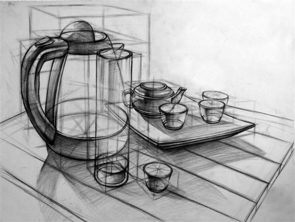 素描设计卷尺图片_装修设计素描_设计素描的教学大纲