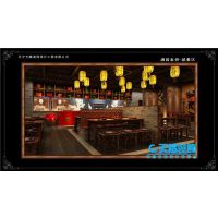 春饼店装修_沈阳春饼店效果图_春饼店装修设计公司