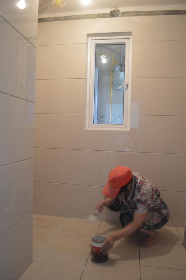 装修竣工图说明_装修竣工时地砖不用勾缝_厨房卫生间贴墙砖和地砖是否要勾缝