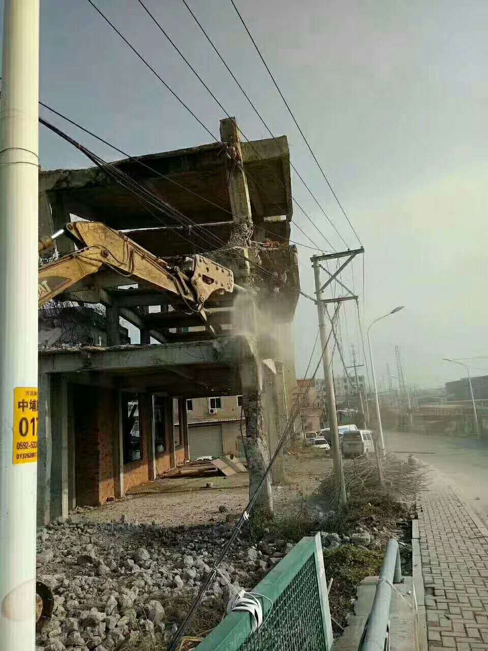 厦门废旧厂房拆除工程价格,拆除