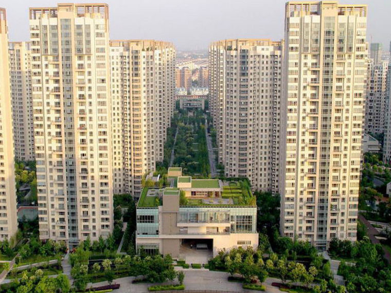 [上海]高层住宅小区施工质量创优汇报(鲁班奖，精装修)