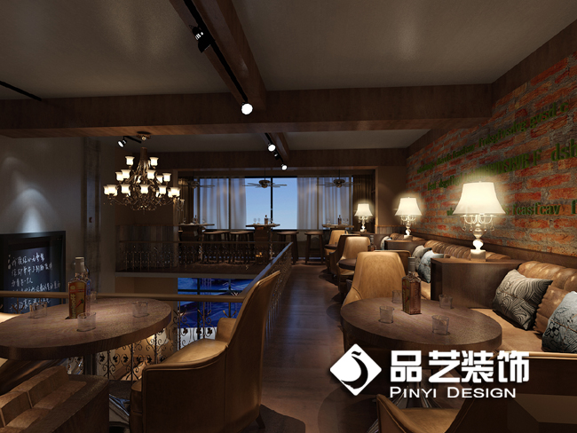 小户型复古风格装修图片_发廊装修图片 复古 工业_复古装修施工