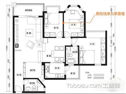 长沙小户型旧房改造装修|长沙旧房局部改造翻新装修_小户型阳台改卧室设计_装修设计拆改户型