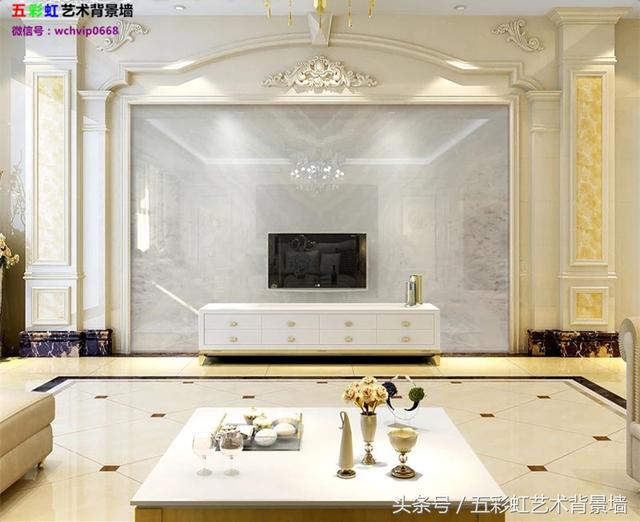 中式电视 墙装修效果图_床头墙装修效果图简欧_欧式微晶石电视墙装修效果图