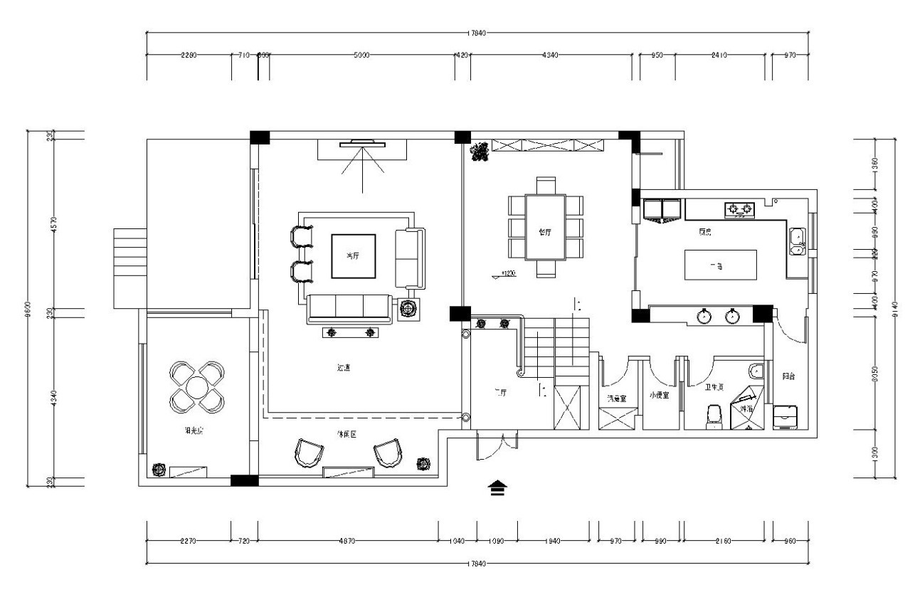 120平米别墅装修设计_120平米复式装修效果图_120平米叠拼装修效果图