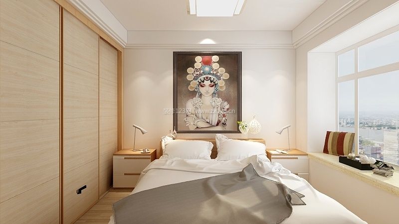日式卧室怎么装修效果图_日式装修卧室图片大全_8款日式小户型卧室装修效果图
