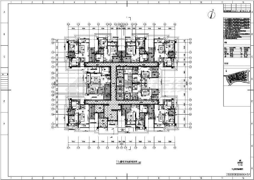 高层住宅施工组织设计_小高层住宅户型图_高层住宅精装修设计施工图