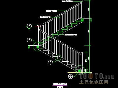 小二层楼梯设计图纸图片