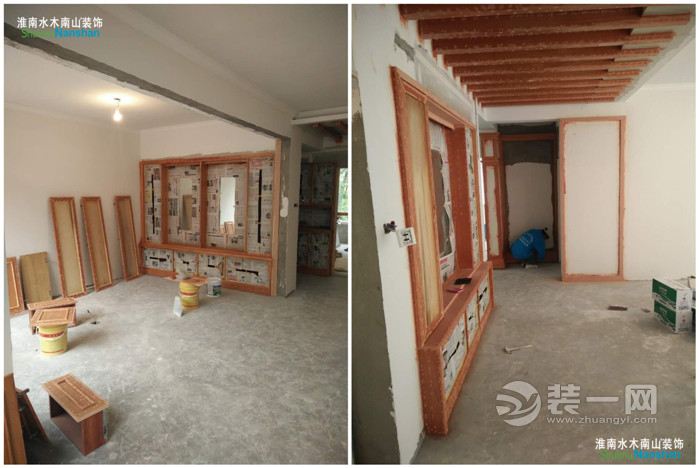 南京木工装修清单_二手房装修 木工现场制作装饰_南山木工装修